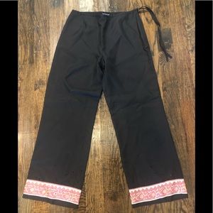 NWOT Ann Taylor Silk  Wide Leg Pants